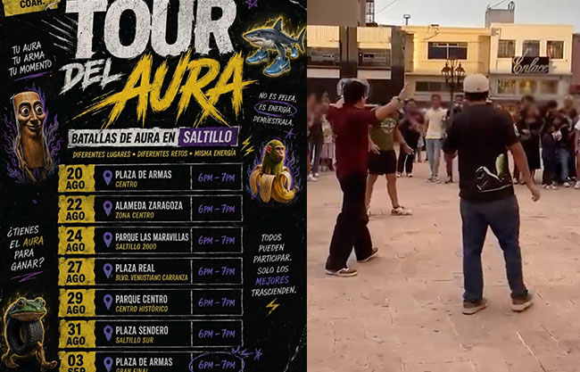 Batalla de Aura — Parque Las Maravillas